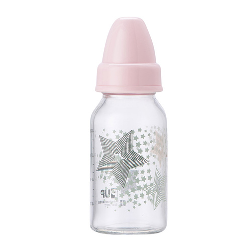 【標準口徑】耐高溫硬質玻璃奶瓶120ml