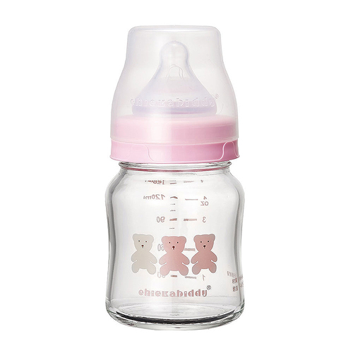 【寬口徑】耐熱硼矽玻璃奶瓶120ml
