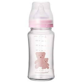【寬口徑】耐熱硼矽玻璃奶瓶240ml