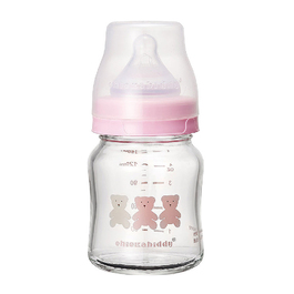 【寬口徑】耐熱硼矽玻璃奶瓶120ml
