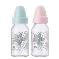 【標準口徑】耐高溫硬質玻璃奶瓶120ml