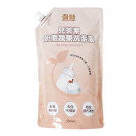 兒茶素奶瓶蔬果洗潔液-補充包900ml