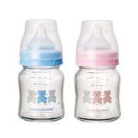【寬口徑】耐熱硼矽玻璃奶瓶120ml