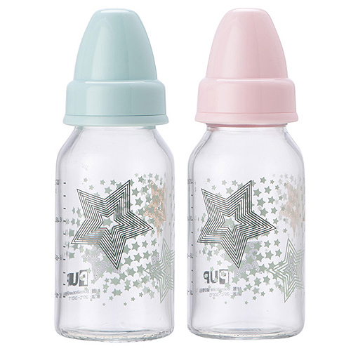 耐高溫硬質玻璃奶瓶120ml 
