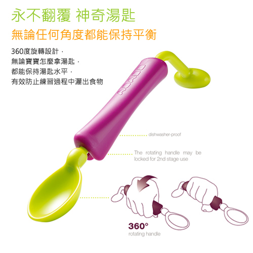 360°旋轉二階段訓練湯匙
