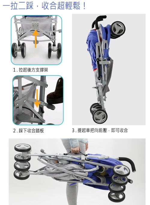 Joie Nitro 輕便傘車