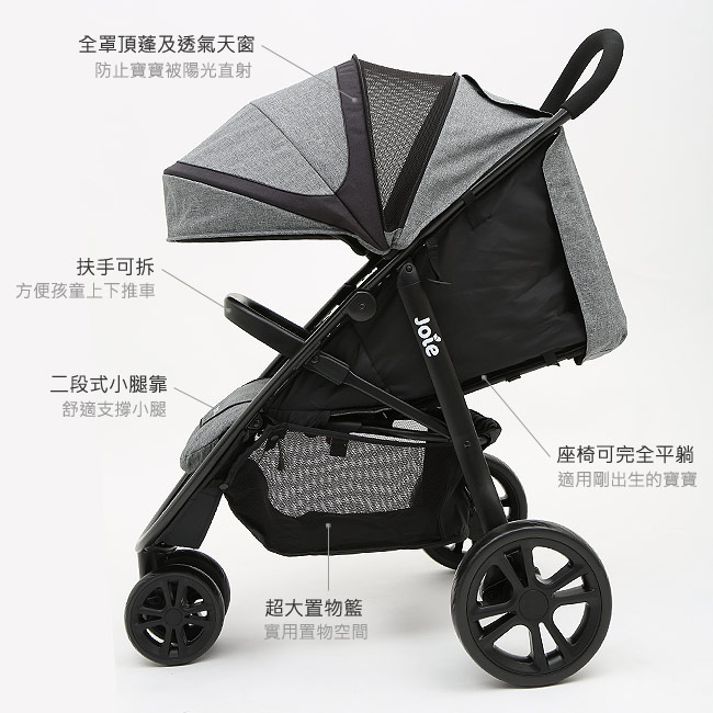  prevnext Joie Litetrax 豪華休旅推車
