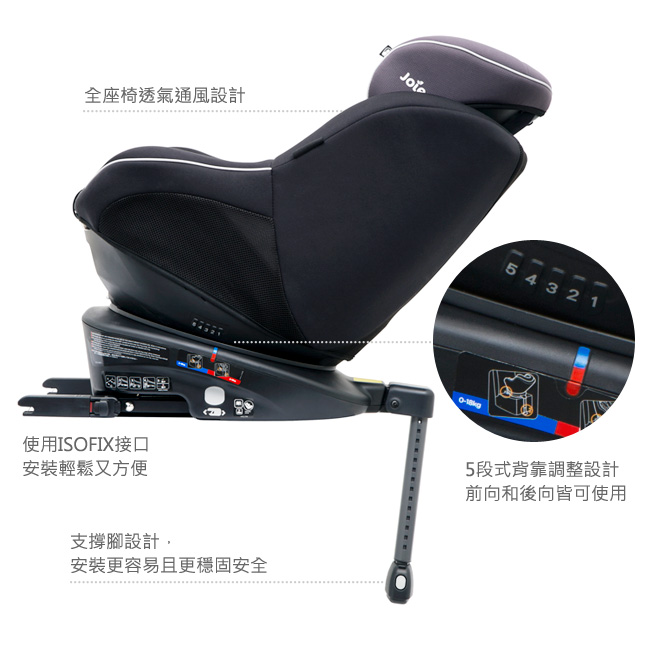 Joie Spin360 isofix 0-4歲全方位汽座